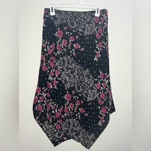 Cute Vintage Floral Maxi Skirt